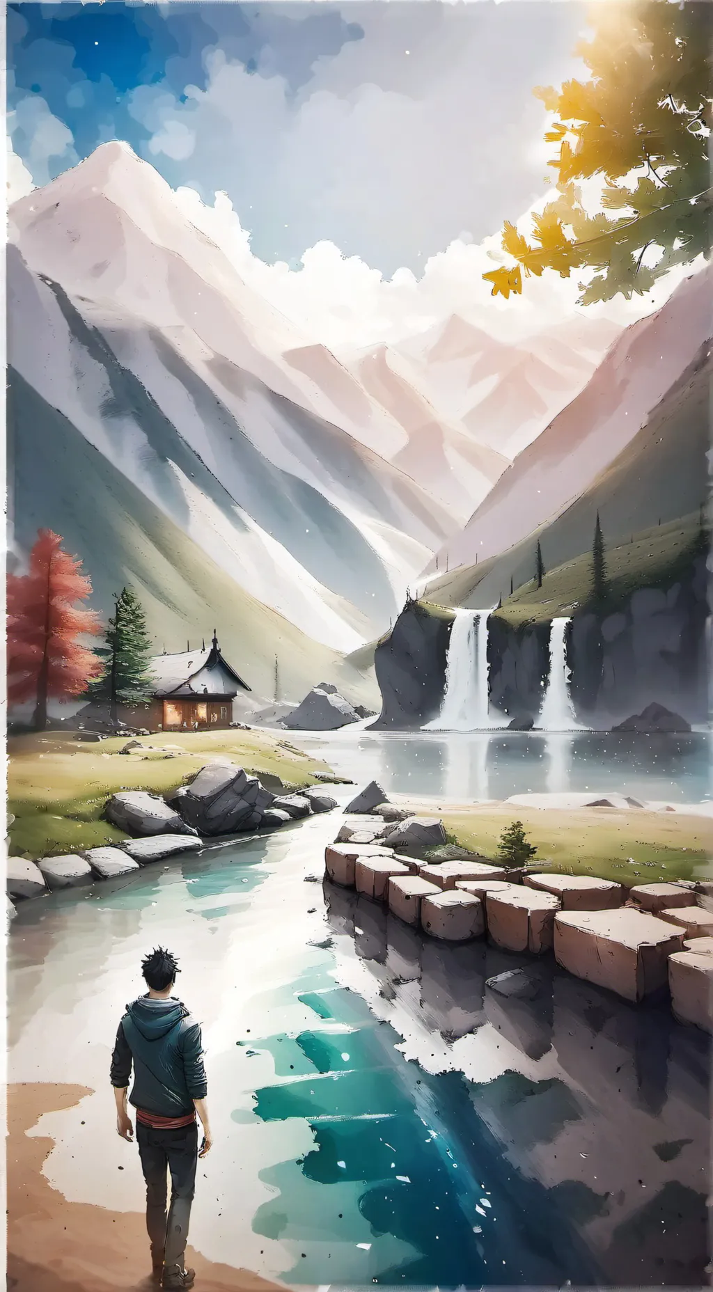 ai character: ♥︎☾︎mha•♡︎☀︎︎ت︎𓆉︎ background