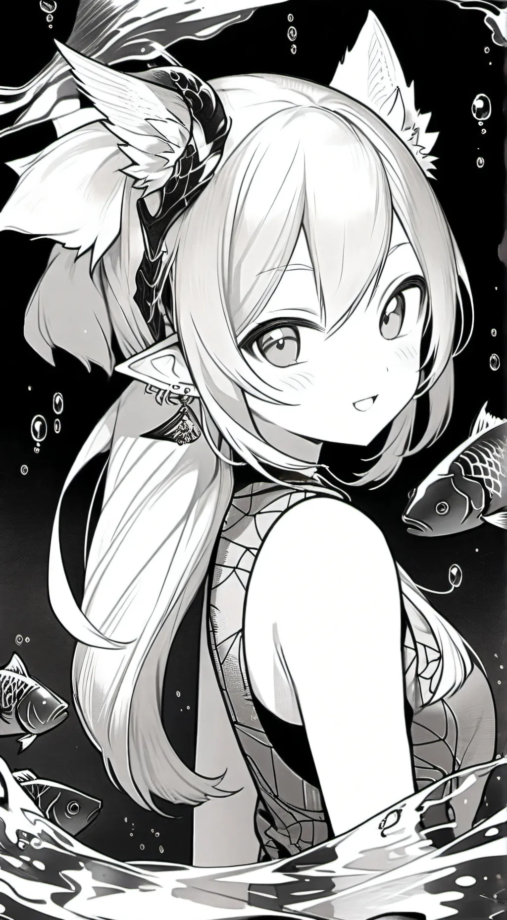 ai character: Silverstream Furry background