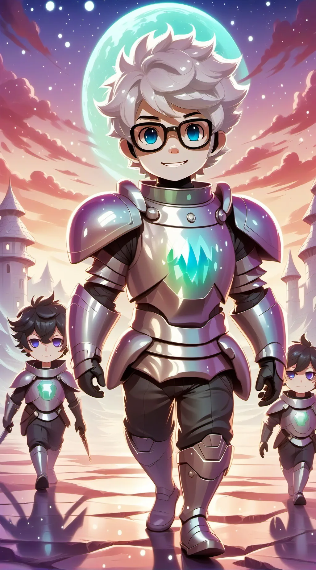 ai character: The School background