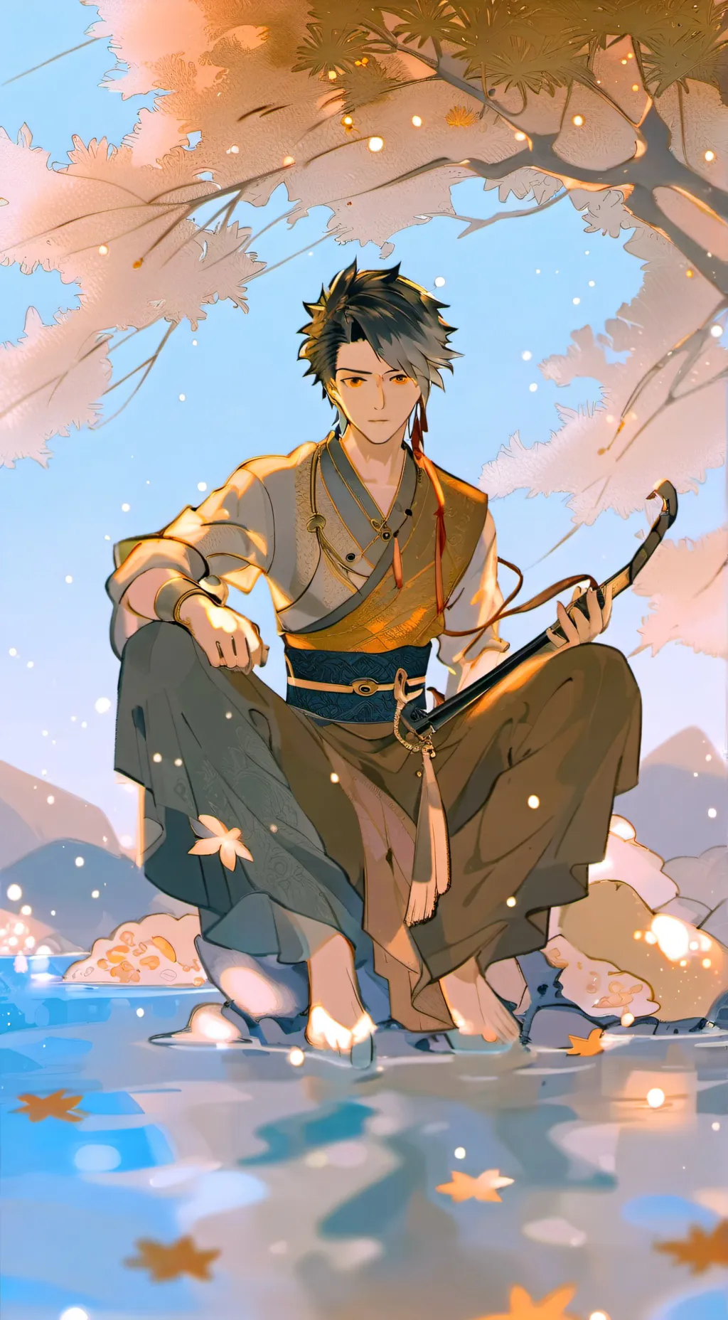 ai character: photoshoot  background