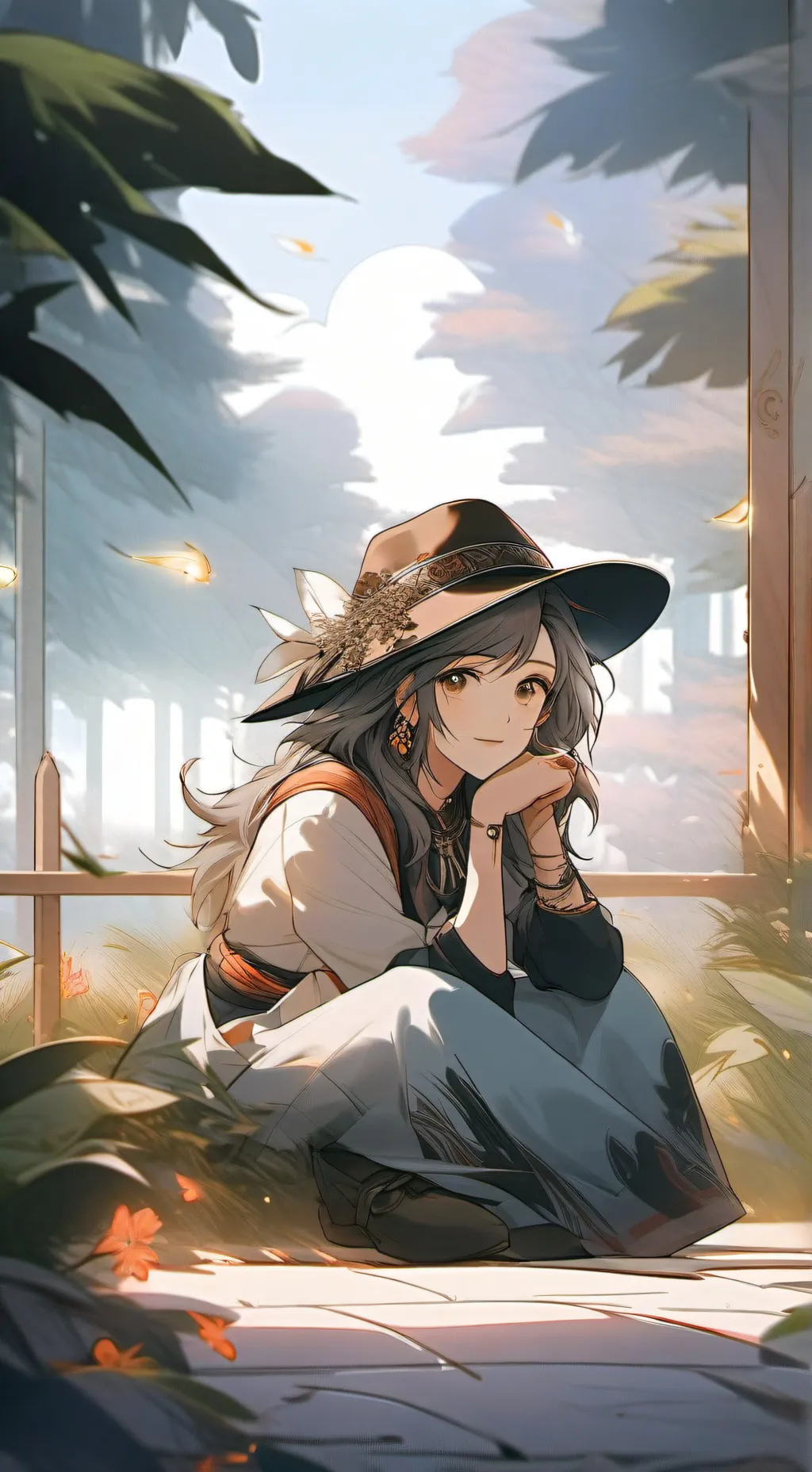 ai character: Your witch mom background