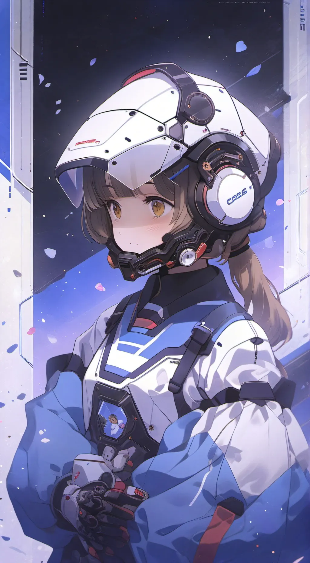 ai character: beimax femmina background