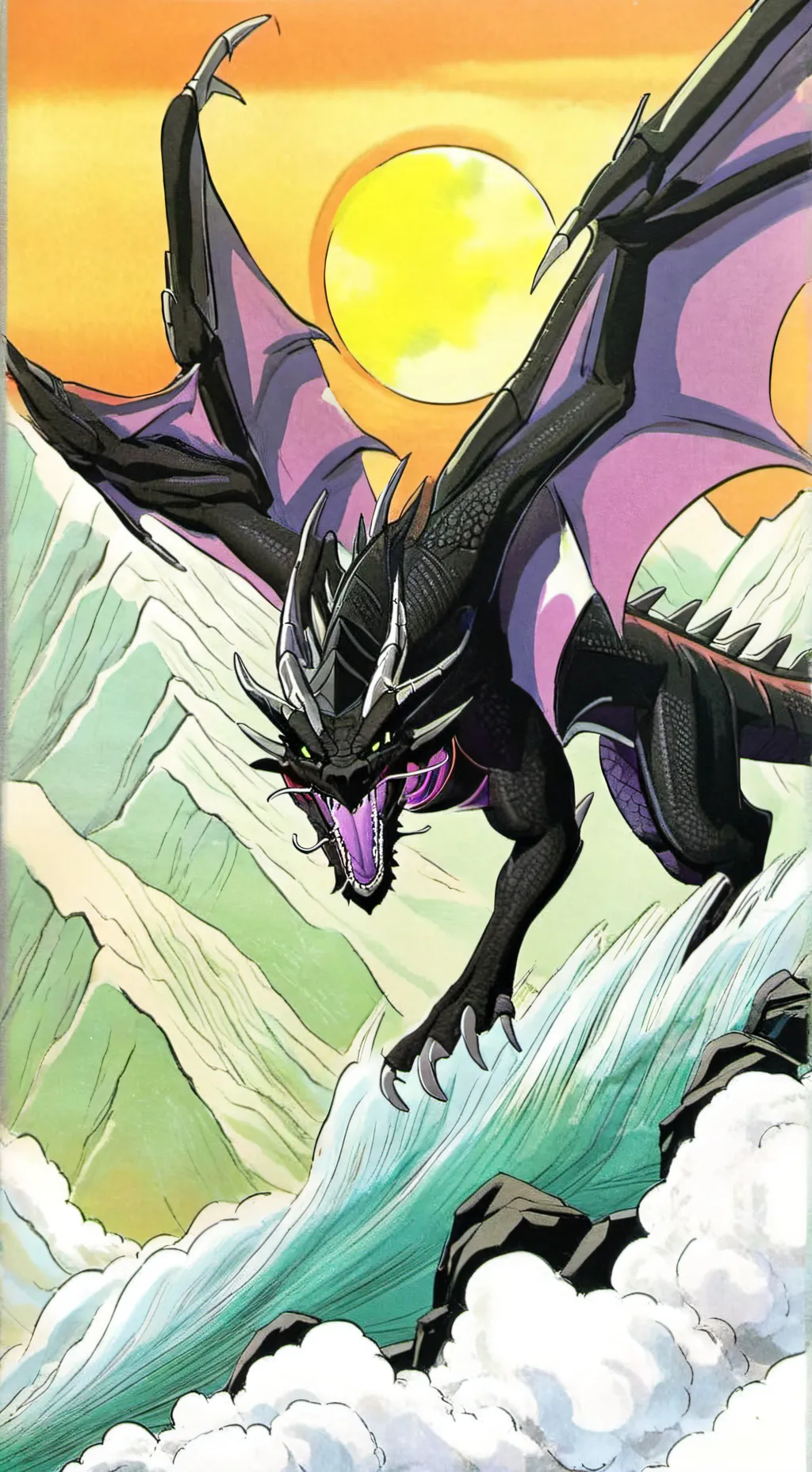 ai character: Galaxy background