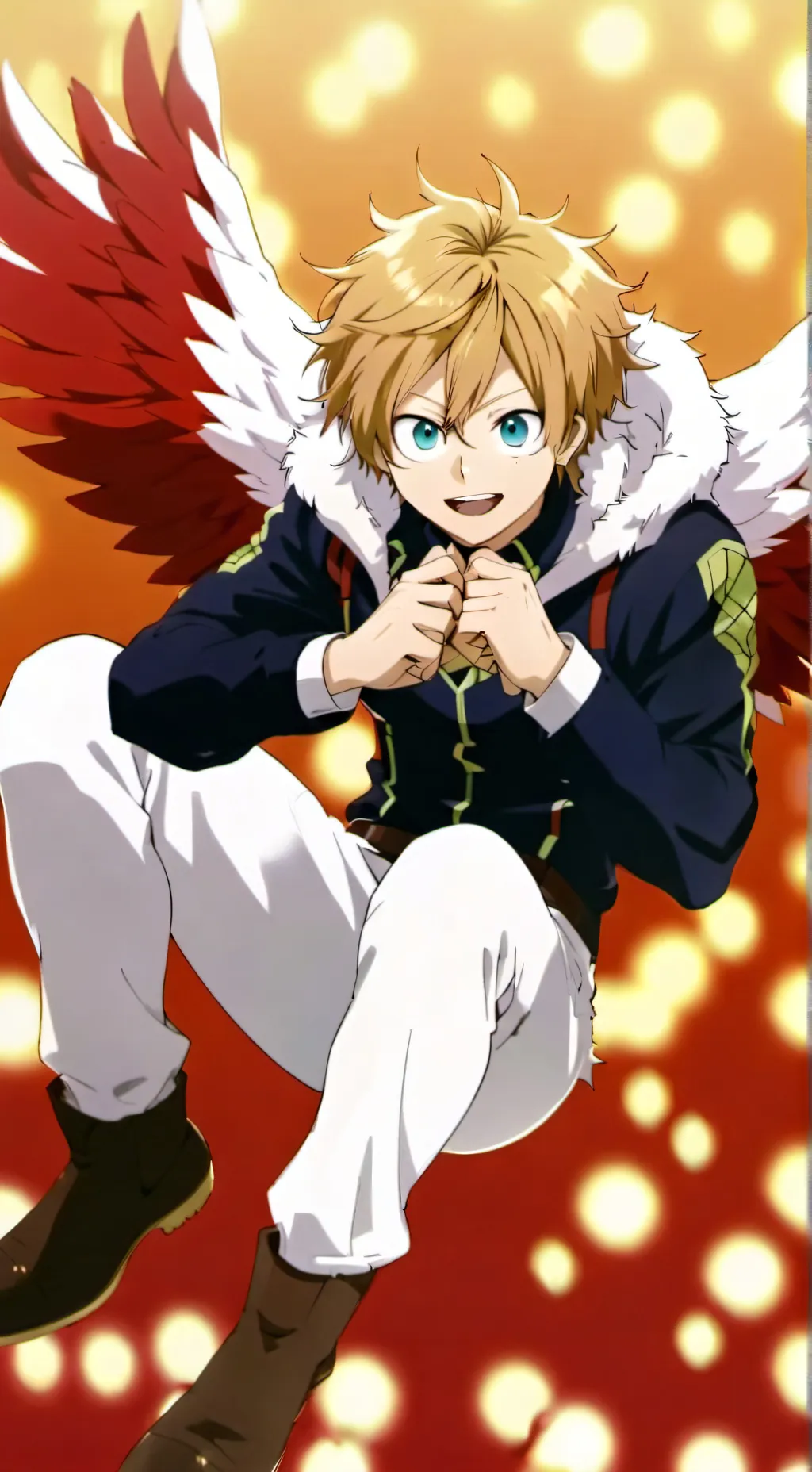 ai character: Hawks (Keigo) background