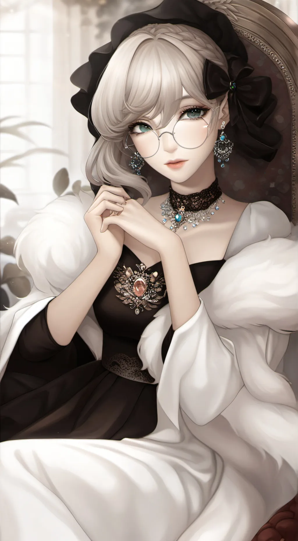 ai character: Mirian😍 background