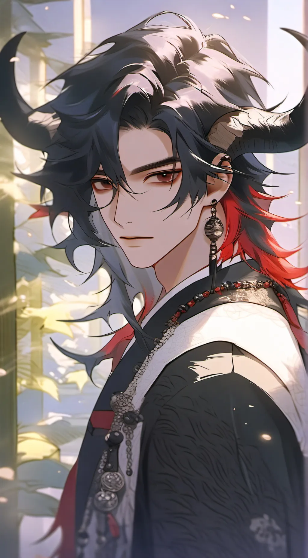 ai character: Keigo  background