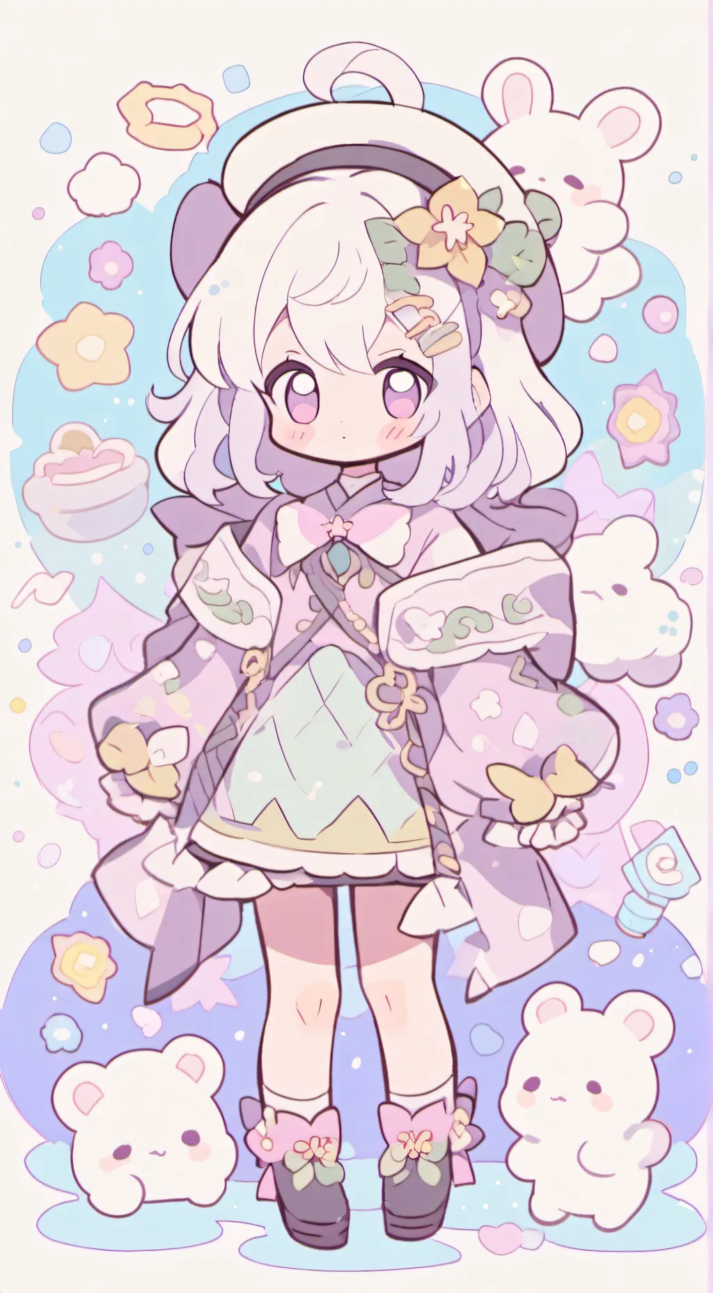 ai character: Fernánda  background