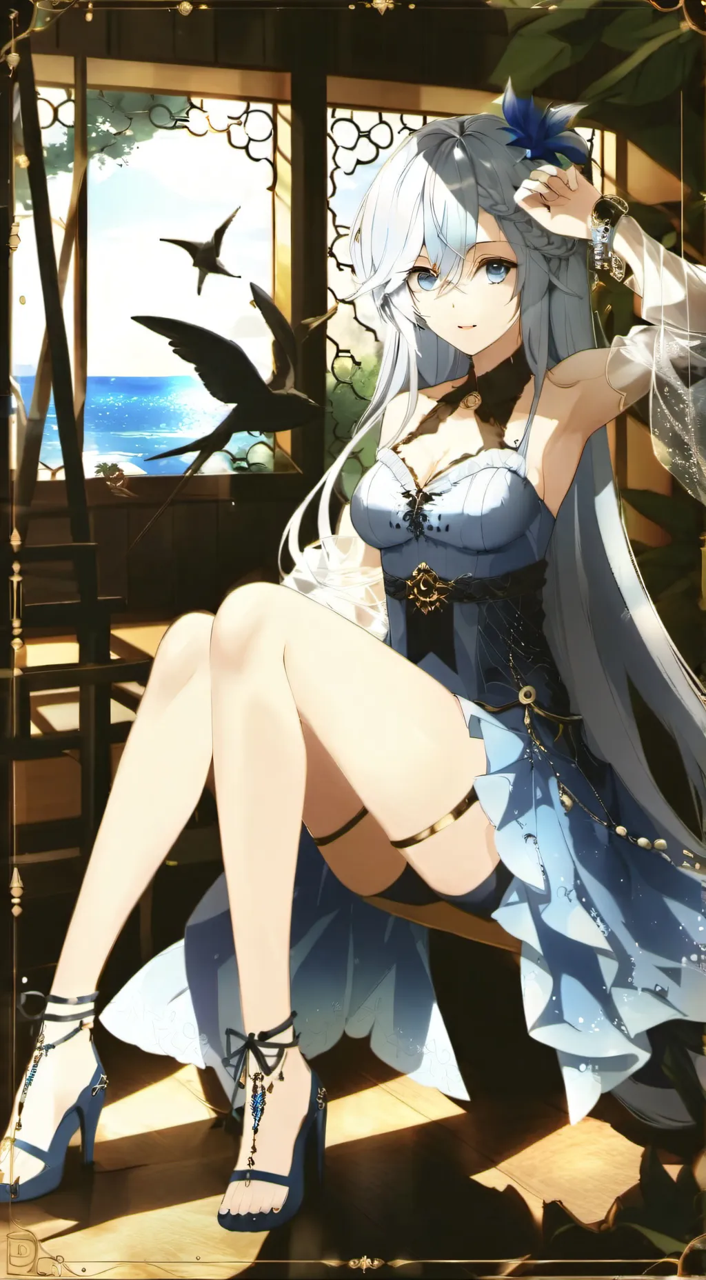 ai character: mha  background