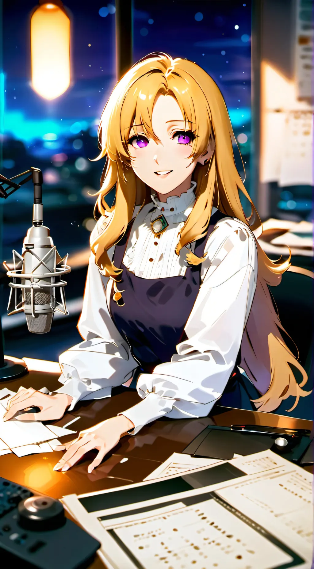 ai character: Kaori background