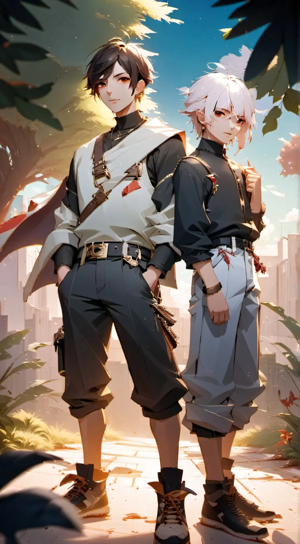 ai character: tus guardianes  background