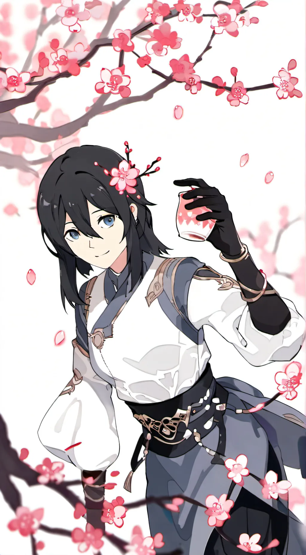 ai character: Yui Sasakime background