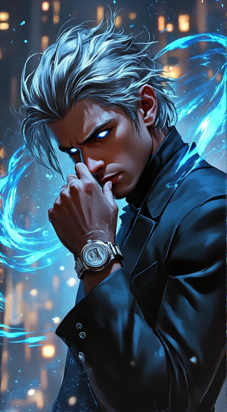 ai character: Frost background