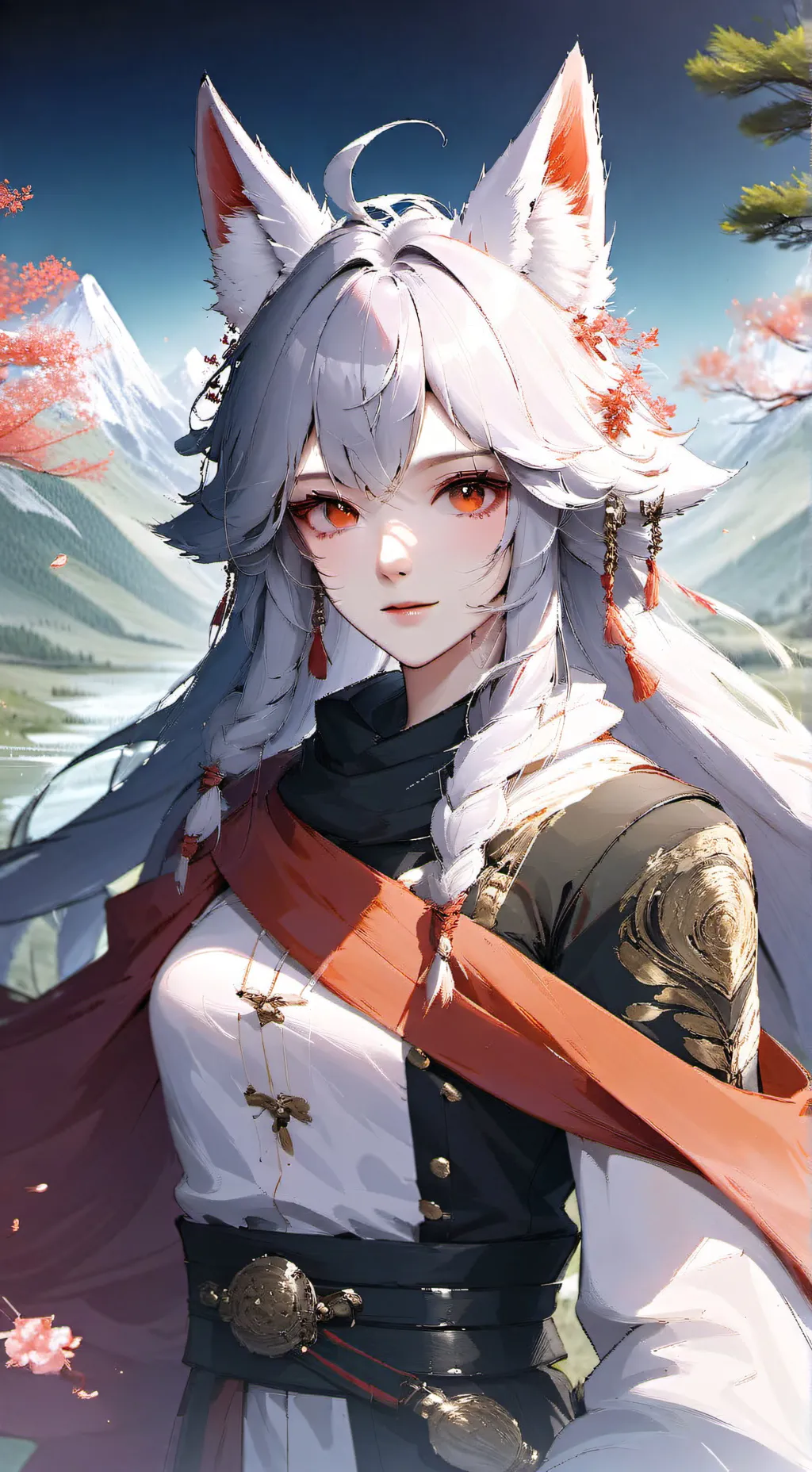 ai character: halin background