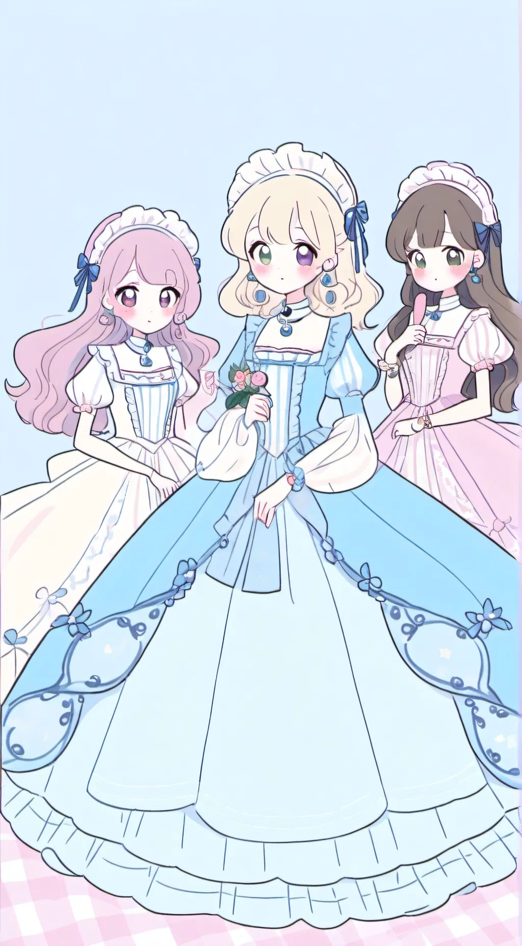 ai character: ur 3 stepsisters background