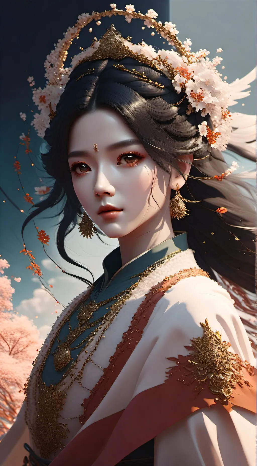 ai character: hi background