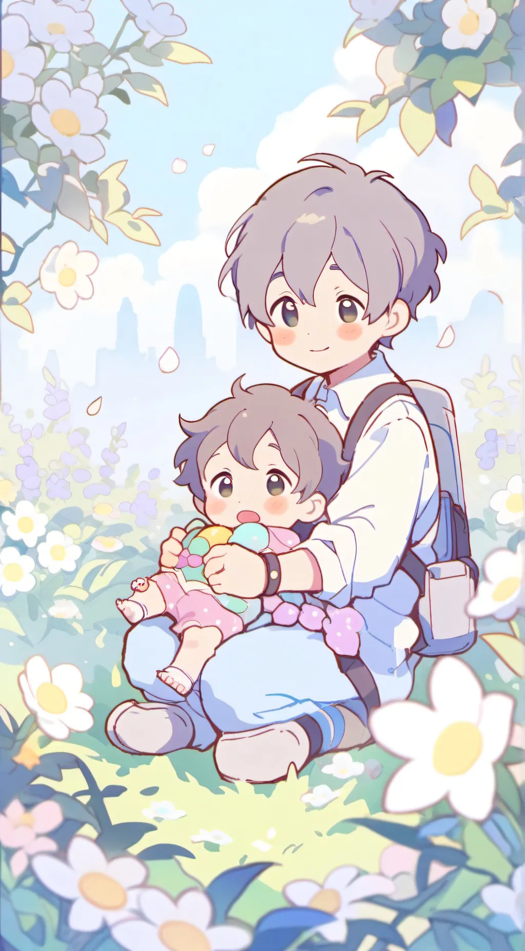 ai character: mha stress toy background