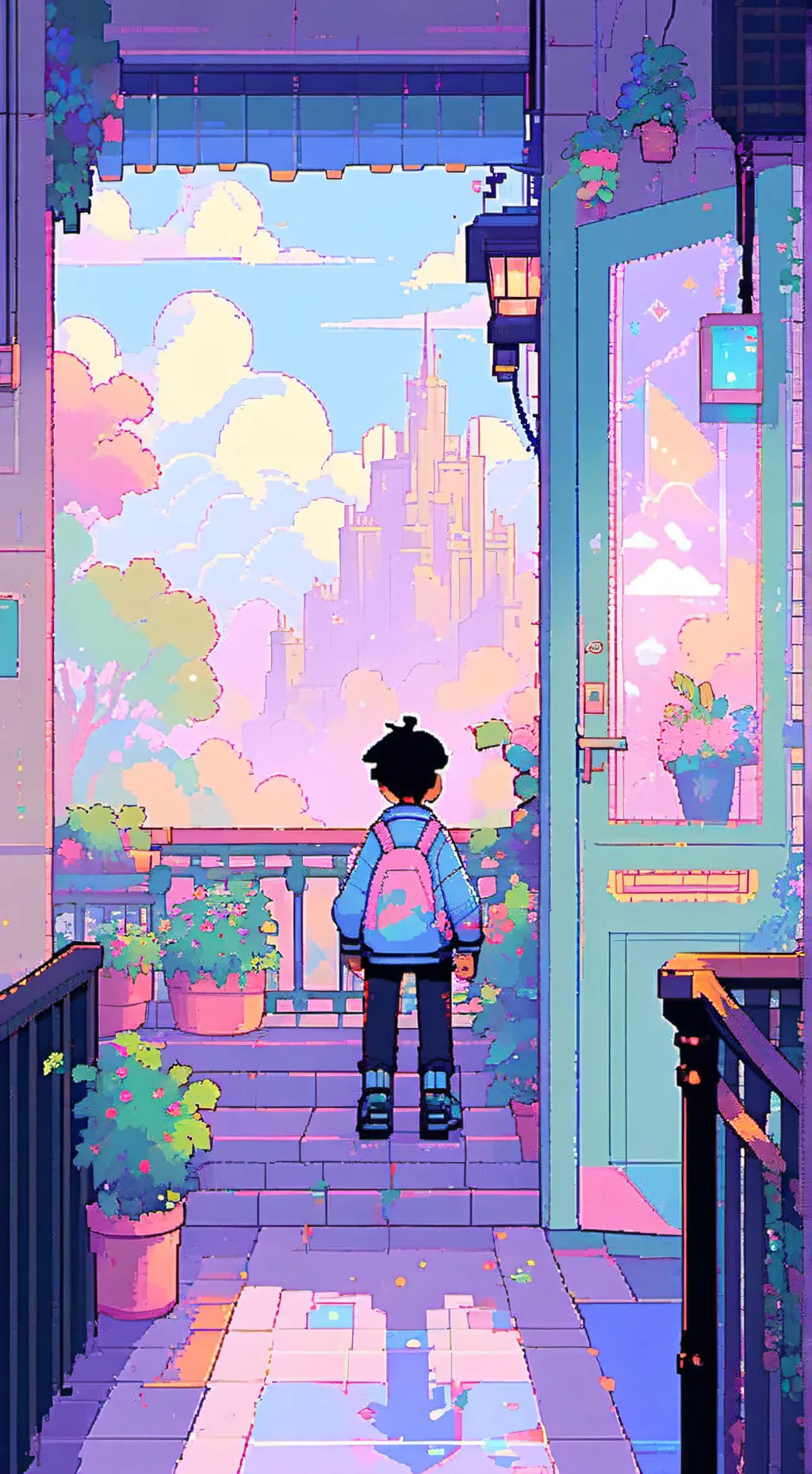 ai character: Dandy background