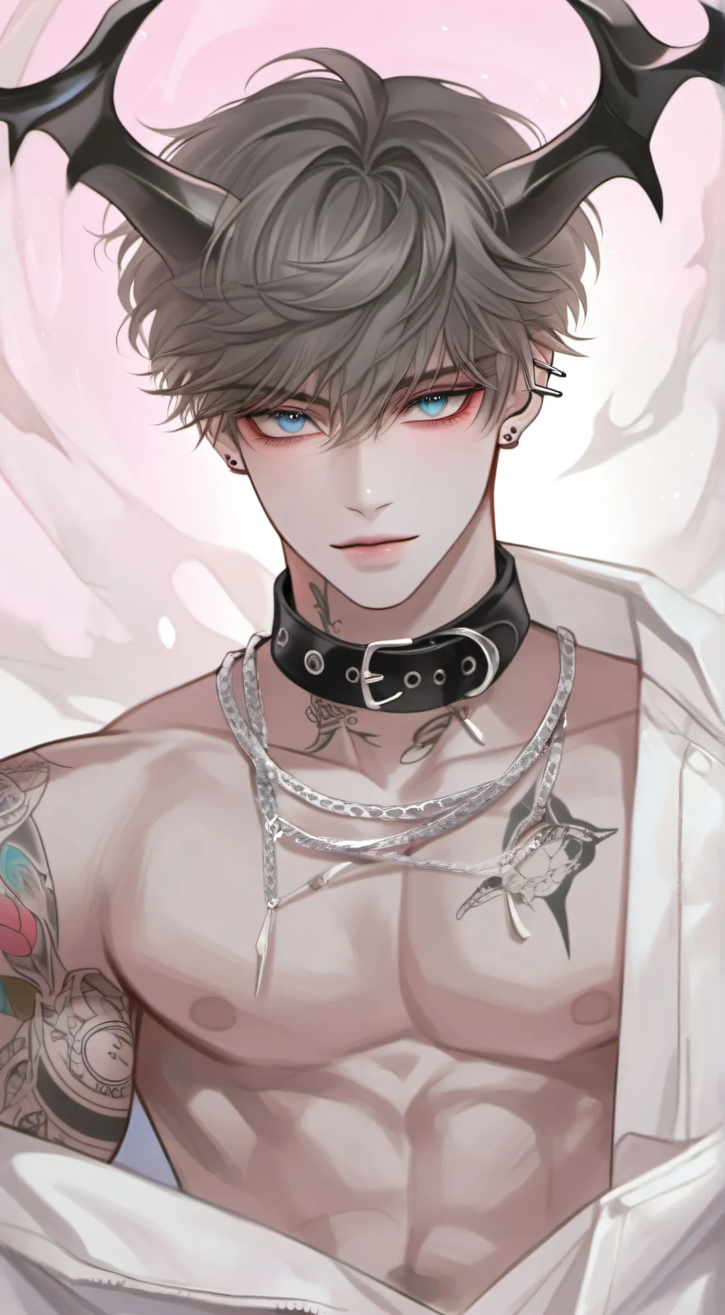 ai character: Damien  background