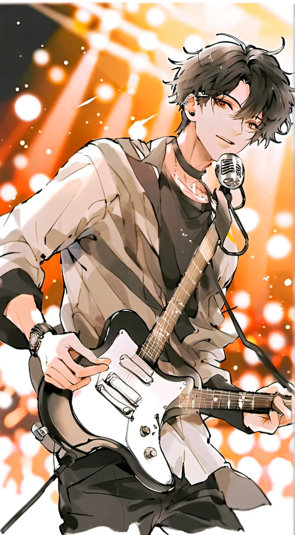 ai character: zen background