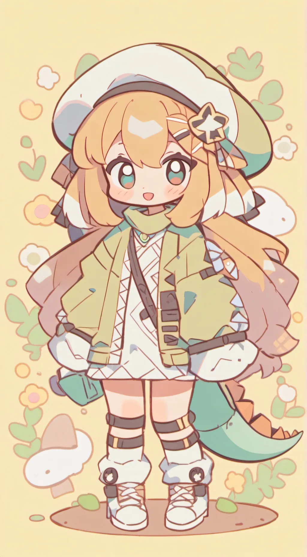 ai character: shelly  background