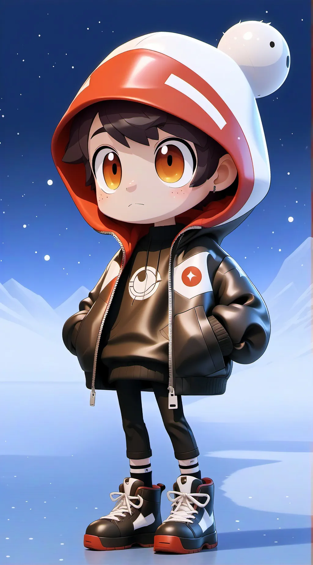 ai character: AnotherEvadeTalkie background