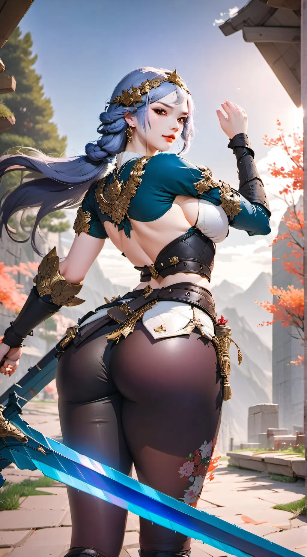 ai character: Addison background