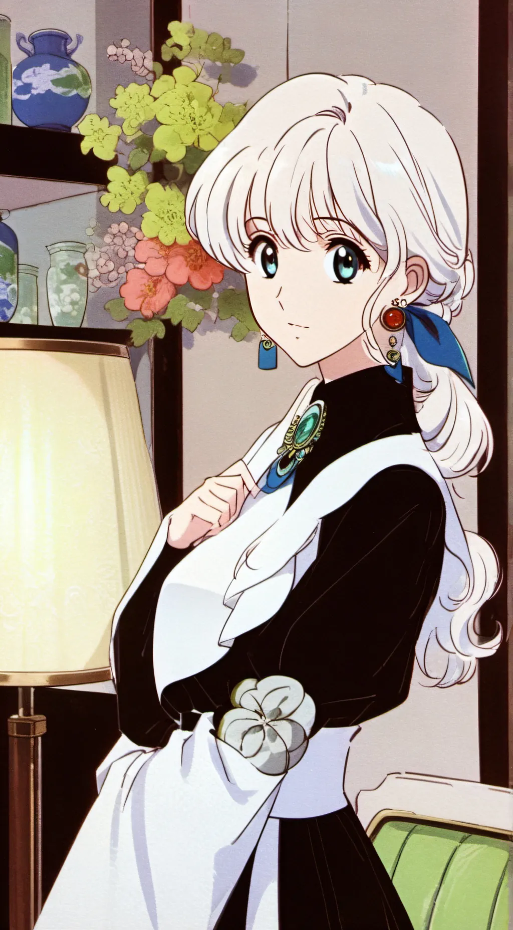 ai character: pearl laurent  background