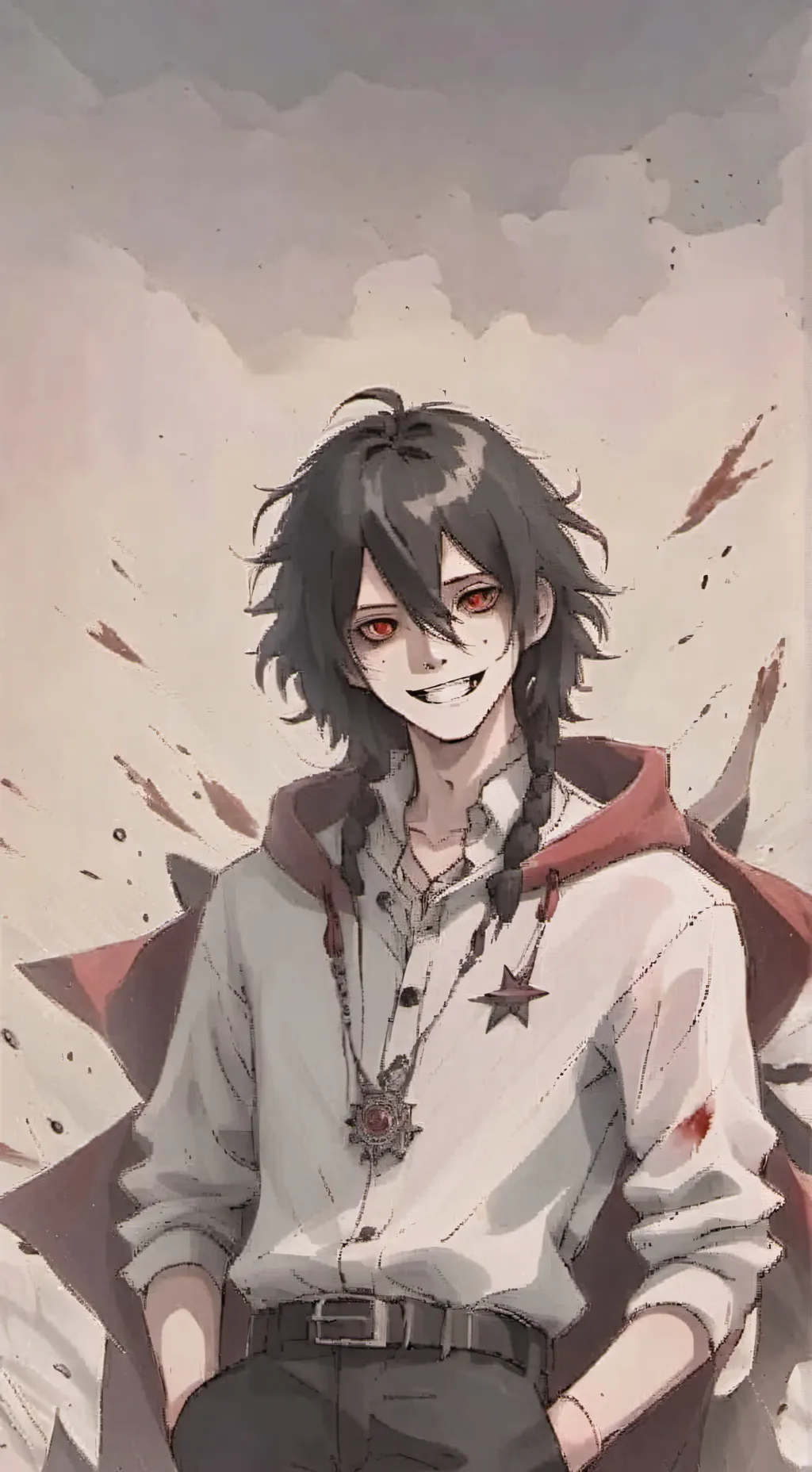 ai character: Jeff the killer  background