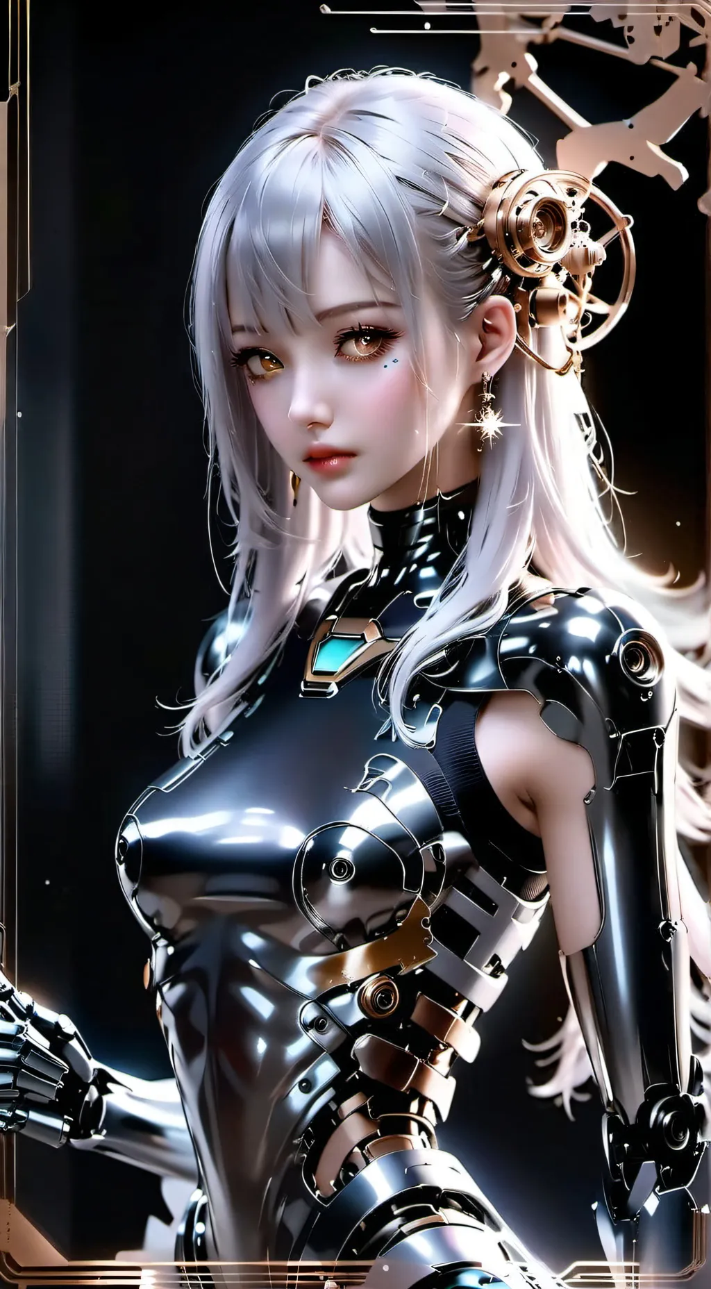 ai character: Lumina background
