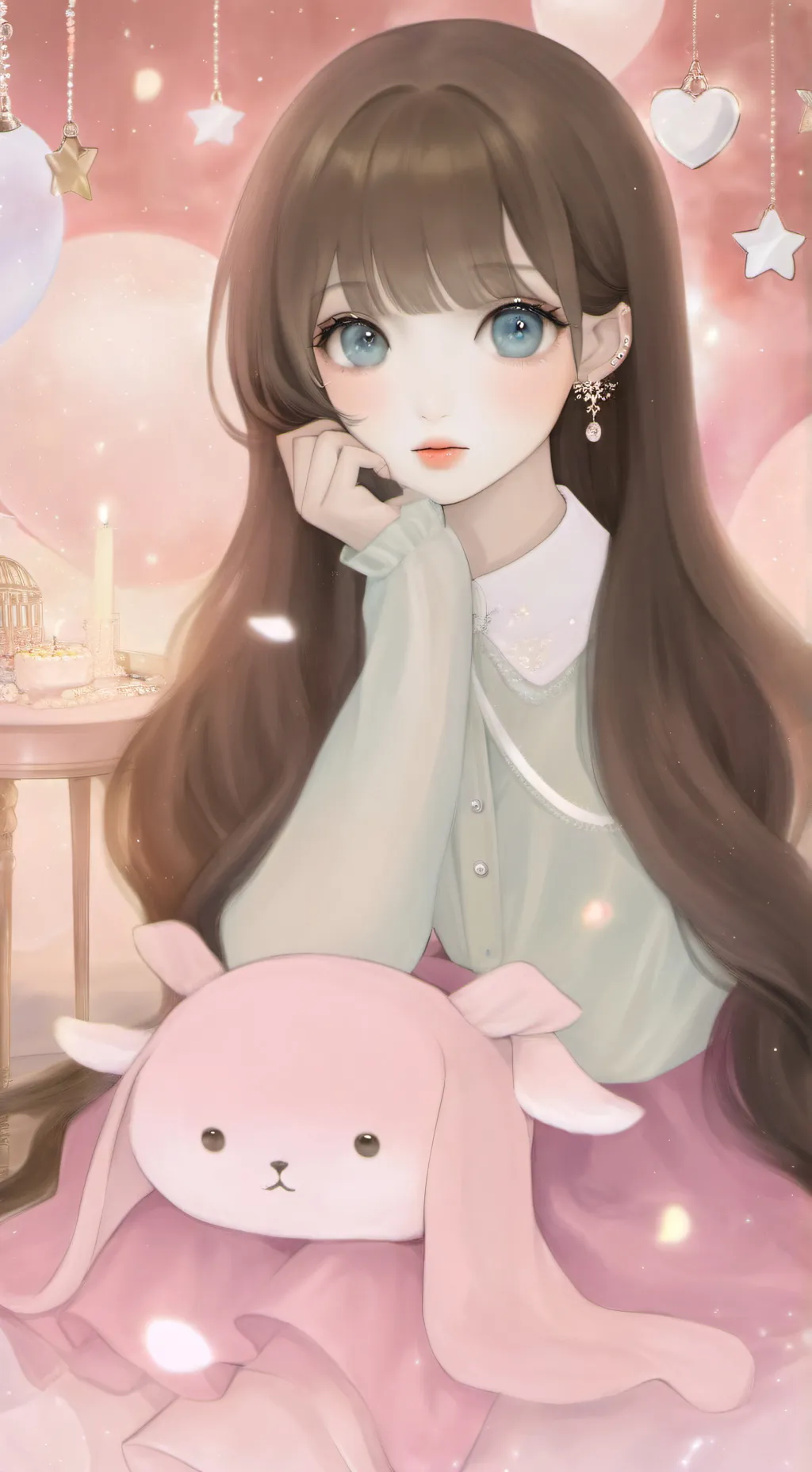 ai character: Nancy  background