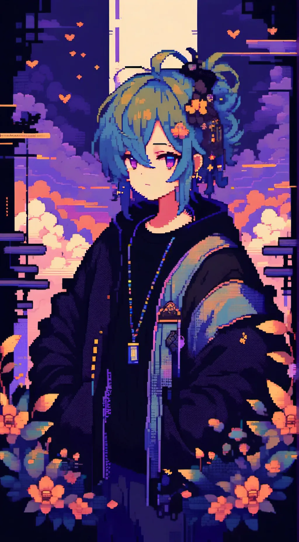 ai character: baby deku background