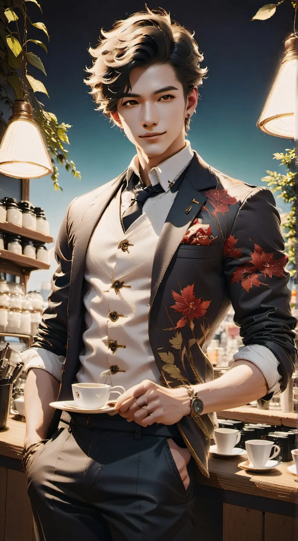 ai character: иван background