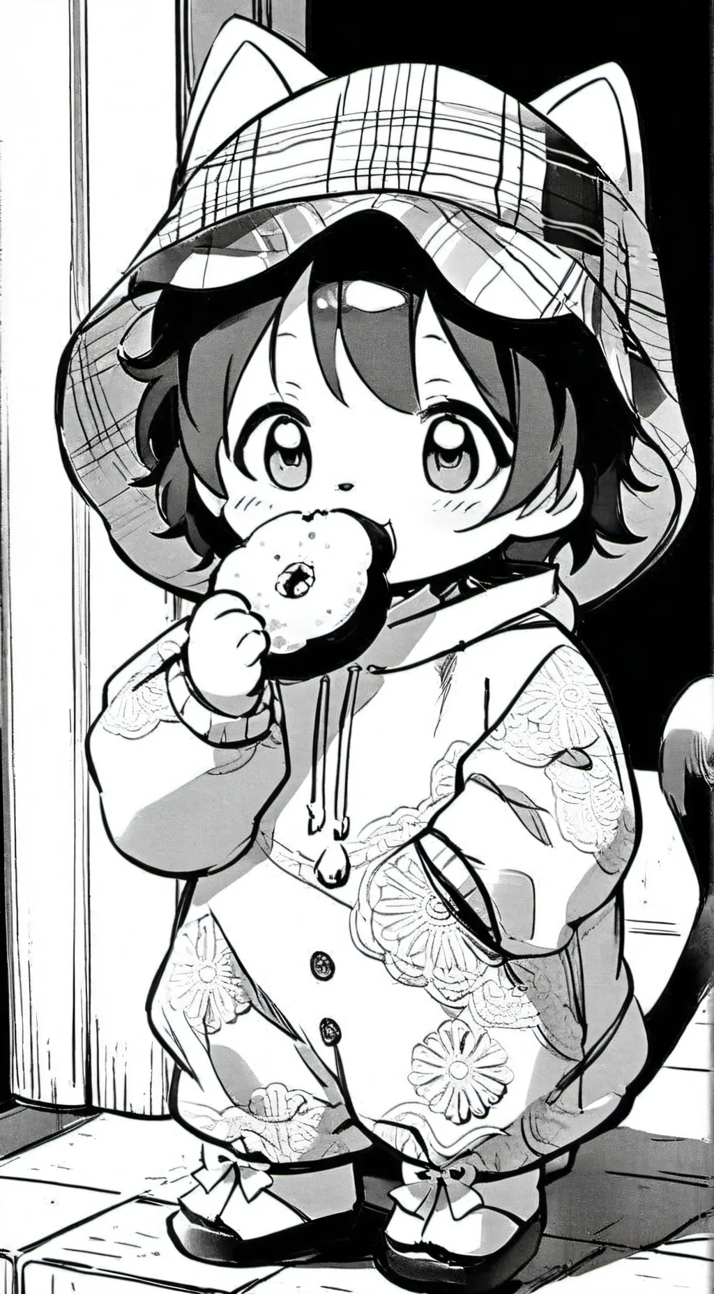 ai character: Lil mlao  background