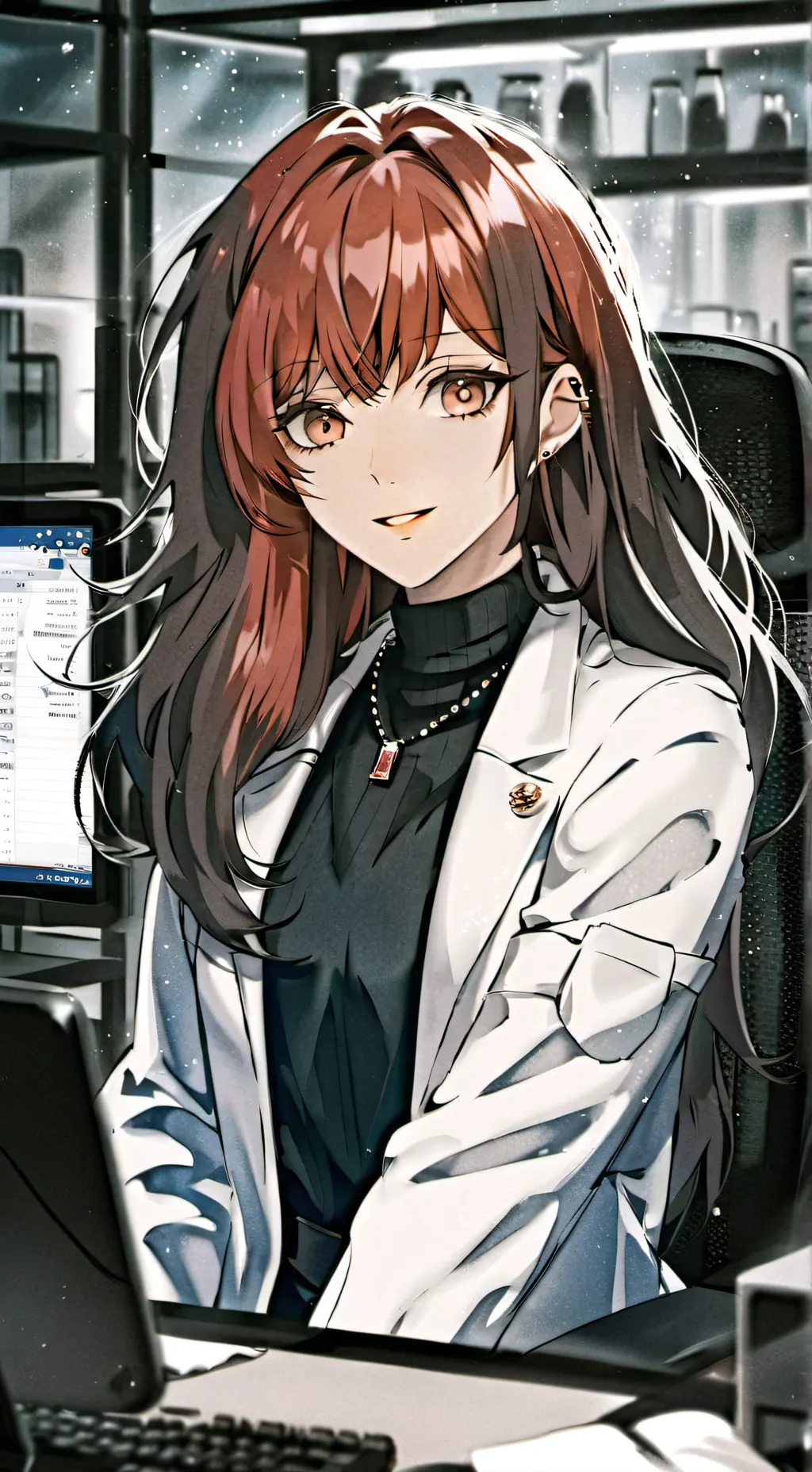 ai character: Rei background