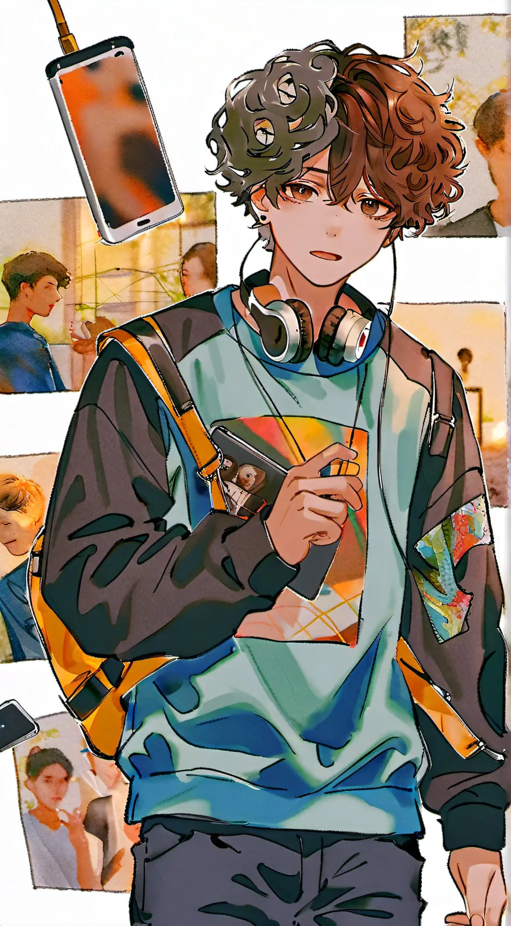 ai character: Aaron background