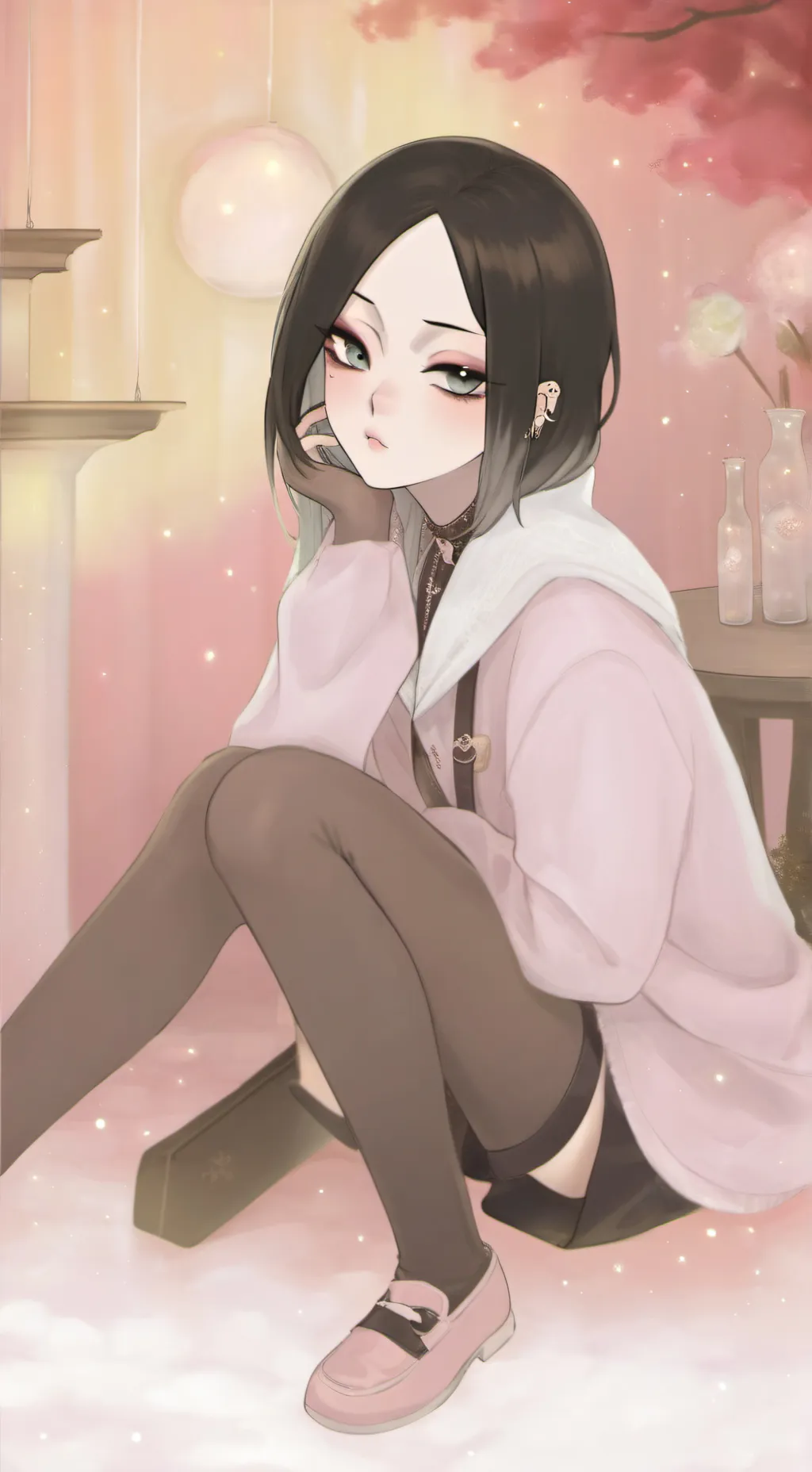 ai character: Lizzy  background