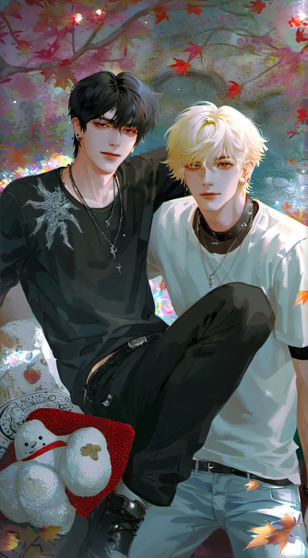 ai character: alex and tyler🤨 background