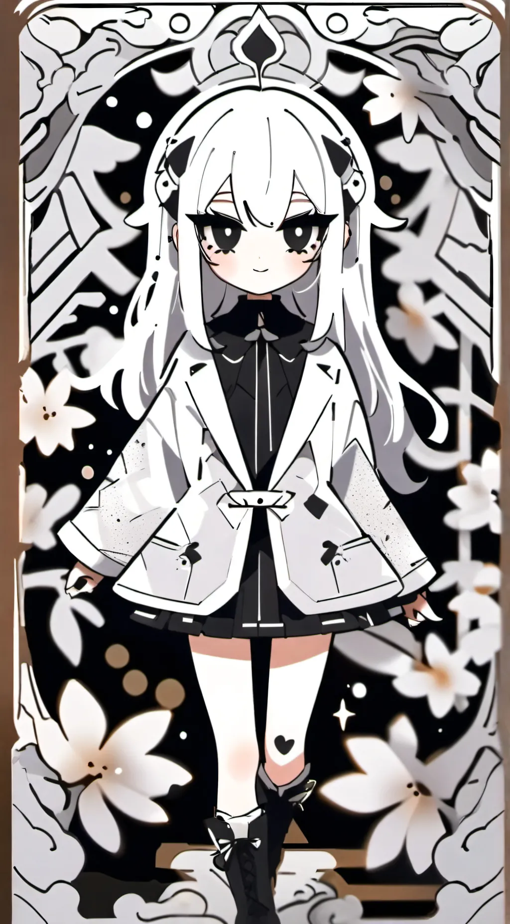 ai character: melodie background