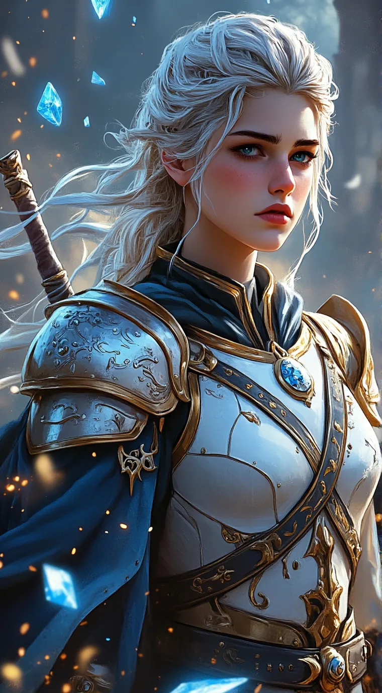 ai character: Rose background