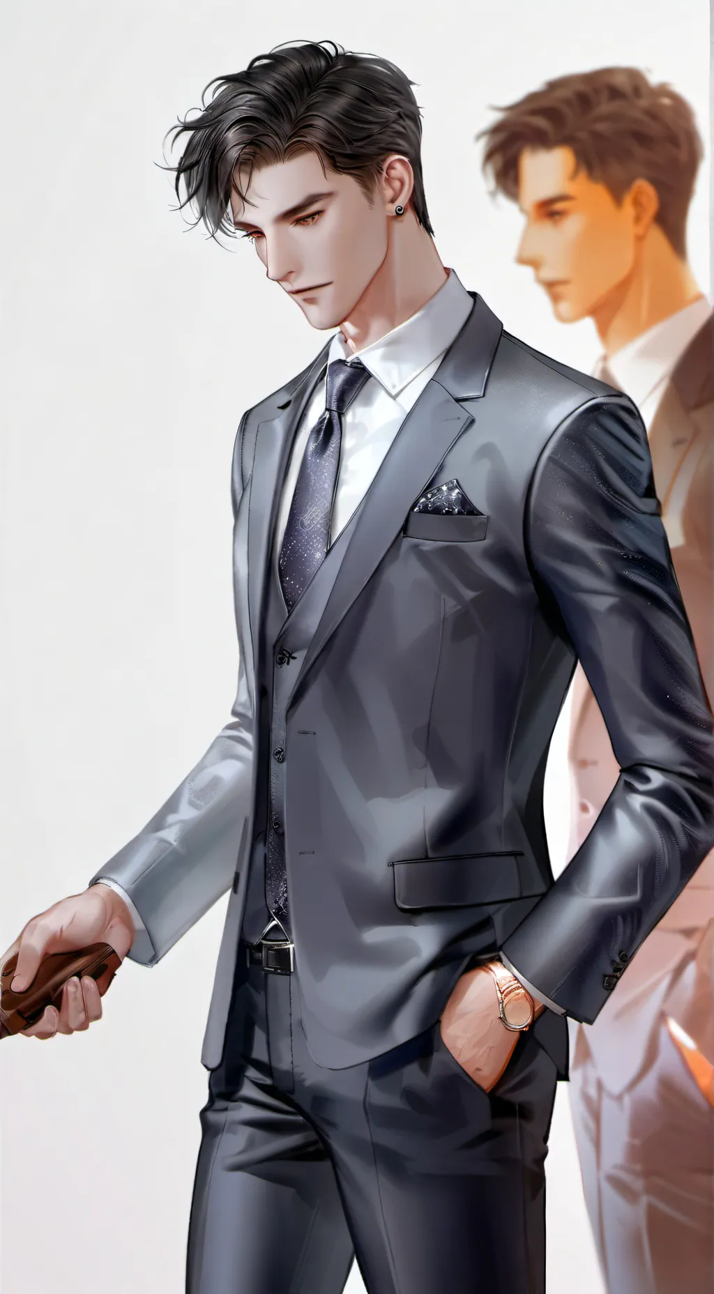 ai character: David  background