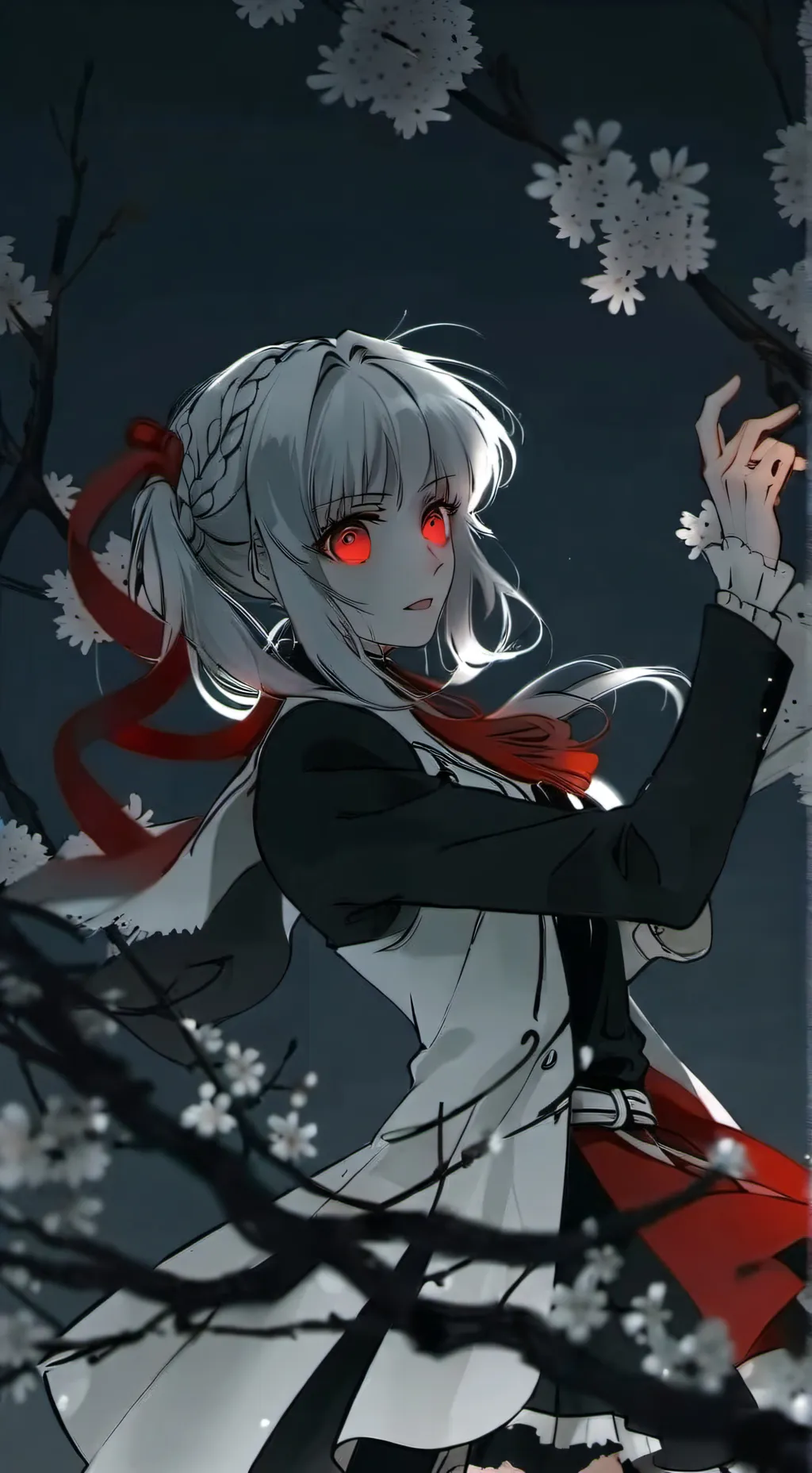 ai character: ирис background