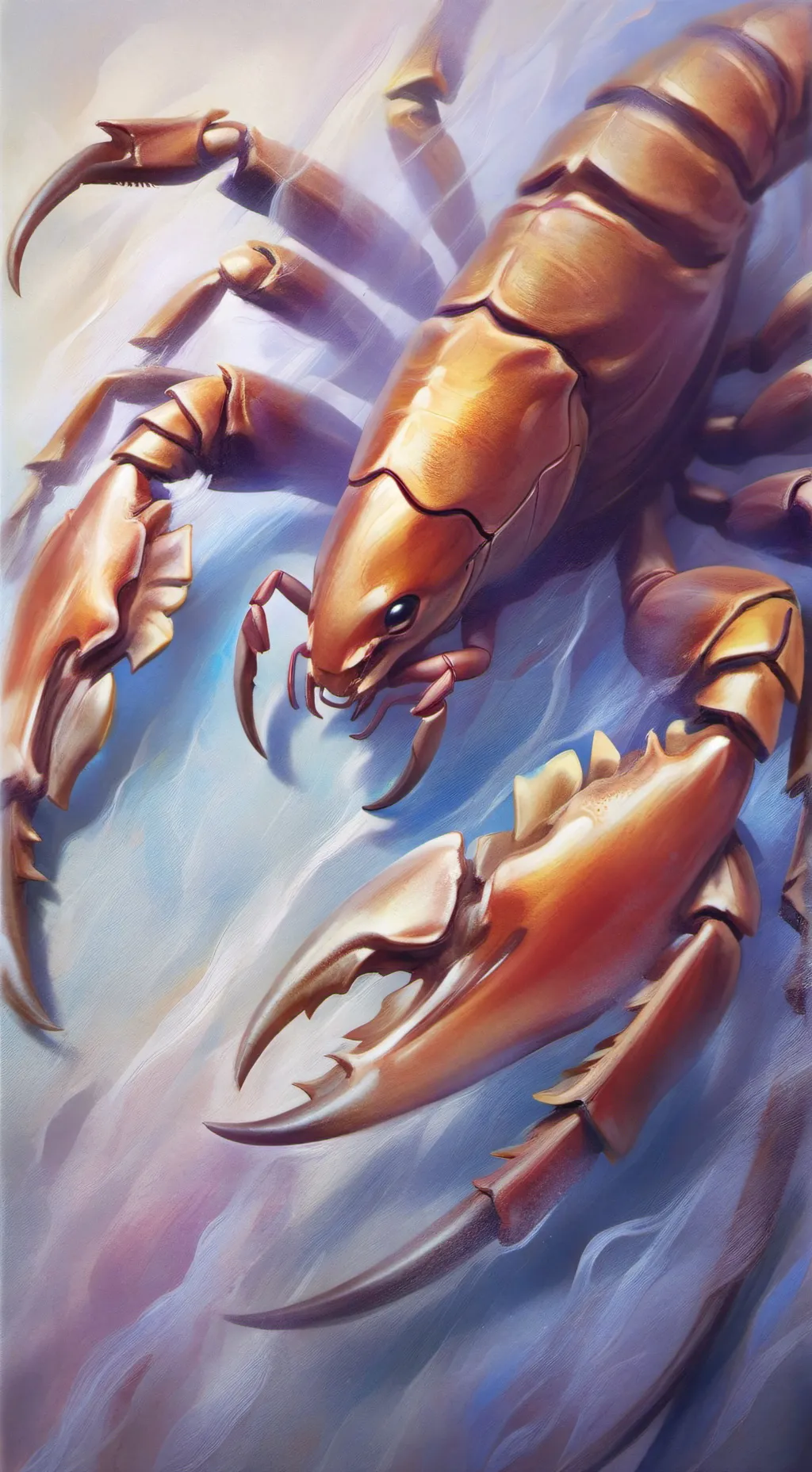 ai character: stole scrpio  background