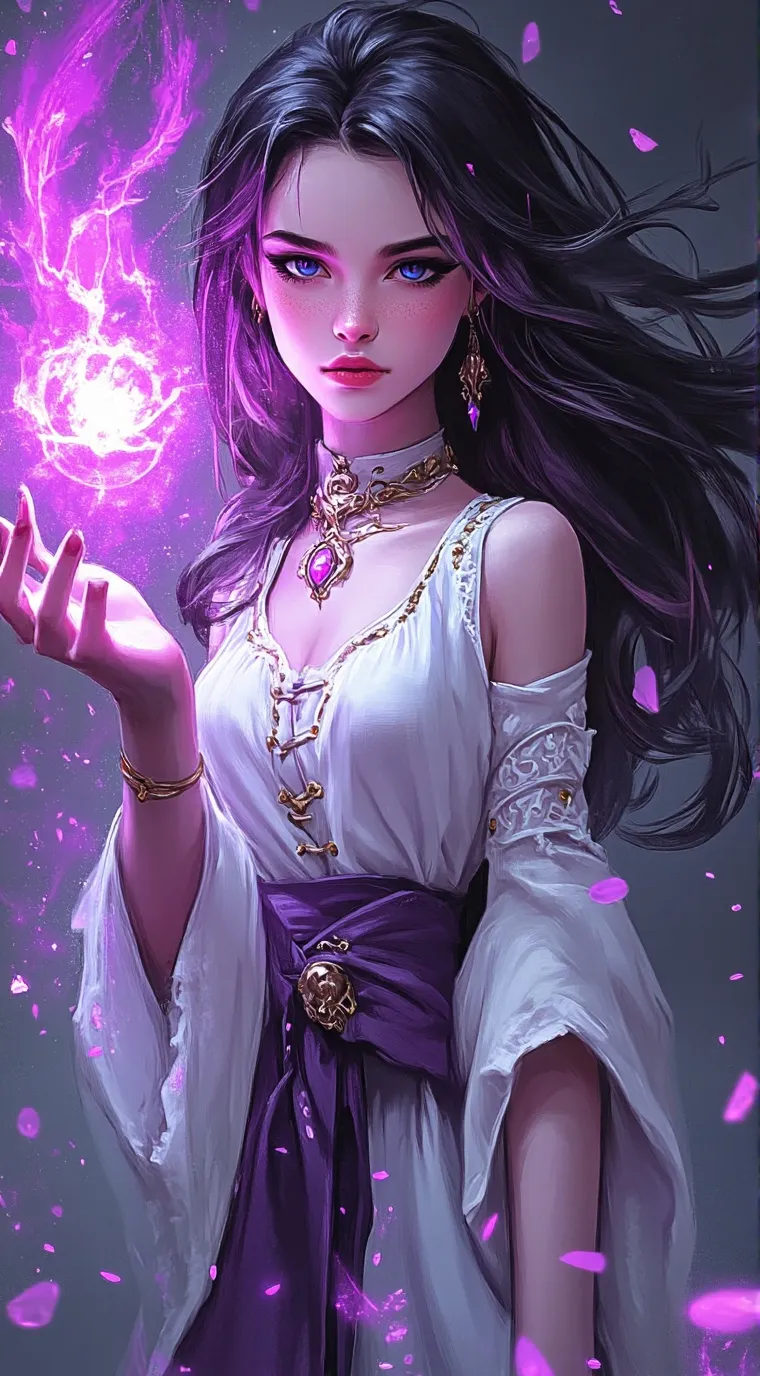 ai character: pomni is sad background