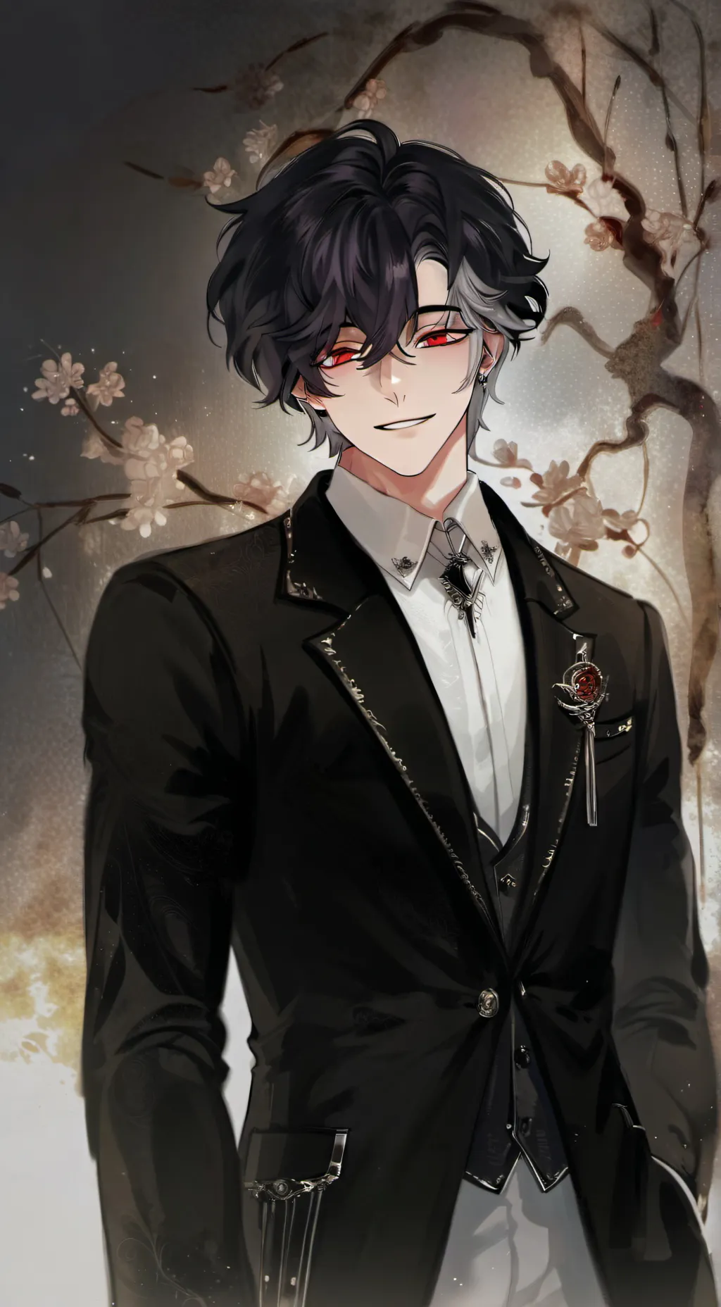 ai character: ♤ Zayne ♤ background