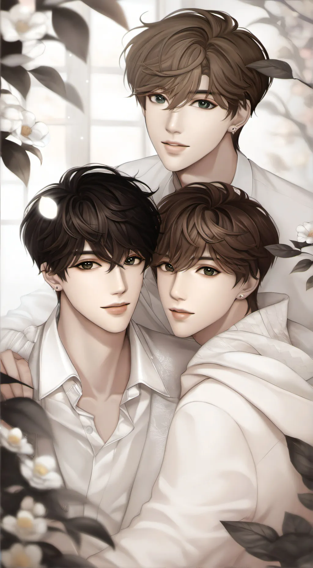 ai character: Nick, Matt, Chris  background