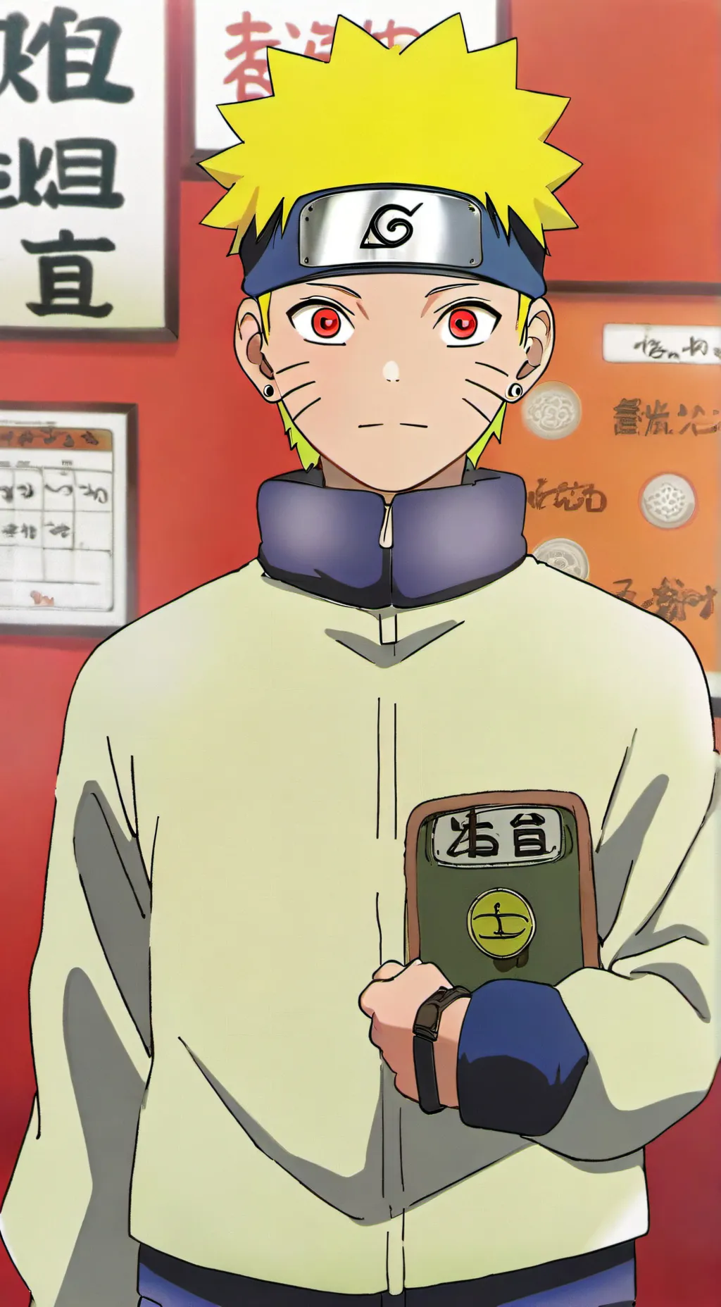 ai character: Iruka X Kakashi  background