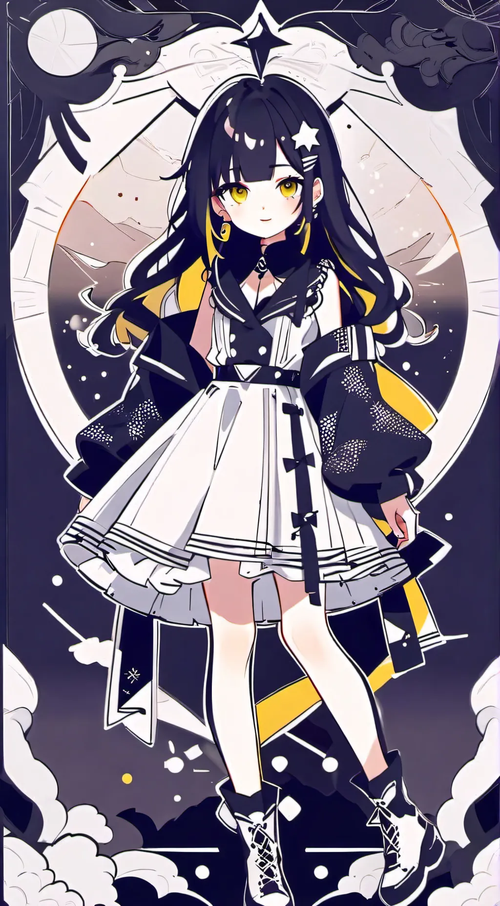 ai character: Maki background