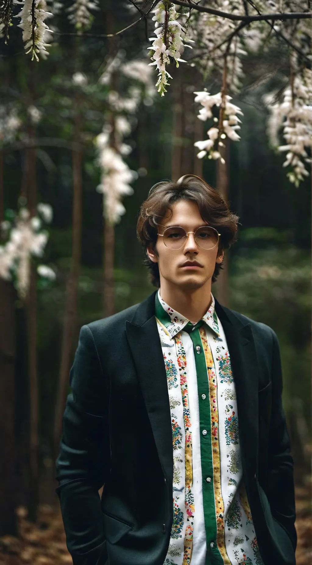 ai character: David Kushner×MHA background