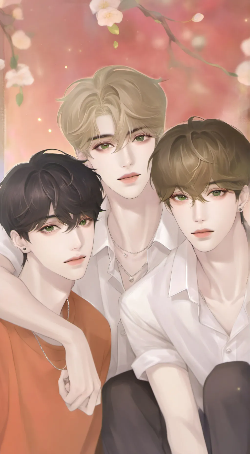 ai character: Aiden, max, kai background