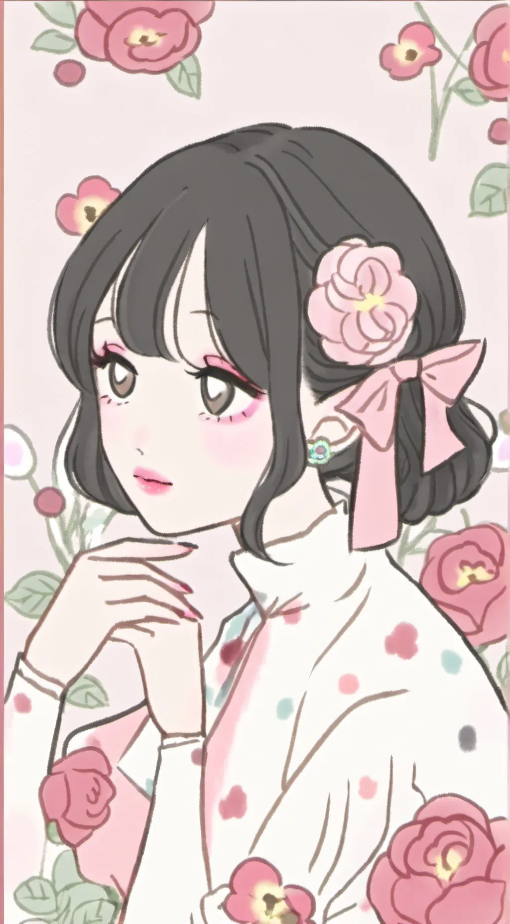 ai character: Nam-gyu×Thanos background